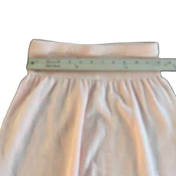 Vintage 70's Peach Vintage Dainty Knit Laura Alyzia Sweater Skirt Set-Size 10 - Picture 8 of 12